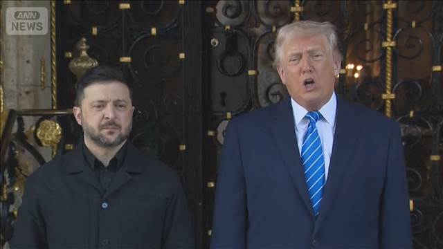 米・ウクライナ首脳が共同会見　領土問題などをめぐり合意には至らず