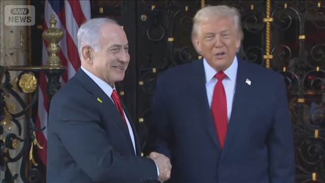 米イスラエル首脳が会談　核開発継続ならイラン攻撃支持