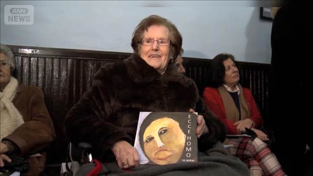 イエス・キリストの壁画修復“失敗”の女性死去　原画とはまるで別物で話題に