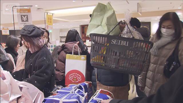 大手デパート各社が初売り　働き方改革で遅らせる動き広がり…