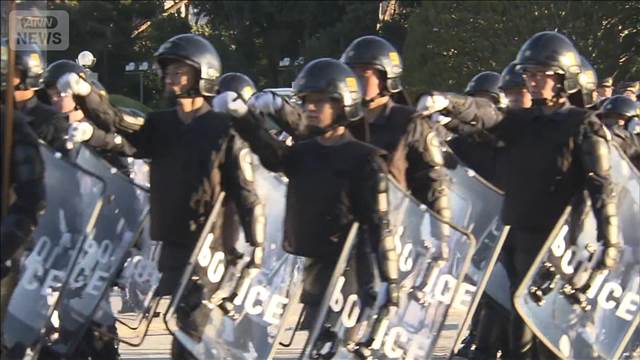 警視庁が「年頭部隊出動訓練」