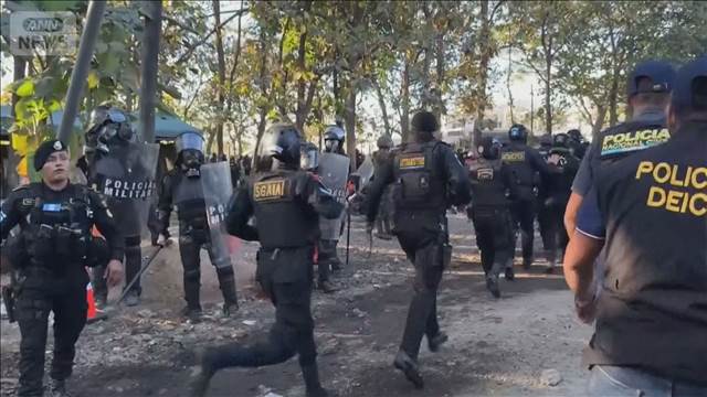 刑務所で暴動　ギャングが警察官8人殺害　グアテマラ　