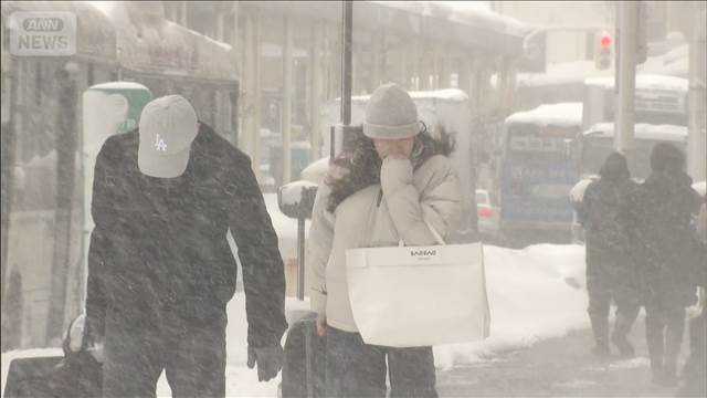 今季最強で最長の寒波　積雪が急増　しばらく大雪に警戒