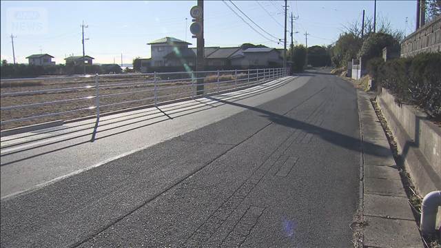 茨城・行方市の路上で男性死亡　ひき逃げ事件で捜査