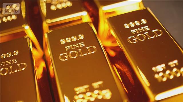 【速報】金価格　初の2万9000円超え　最高値更新　3万円の節目近づく