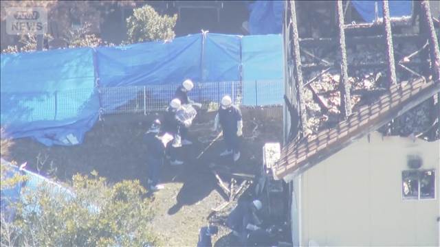 室内から油のような成分　東広島 男性殺害事件