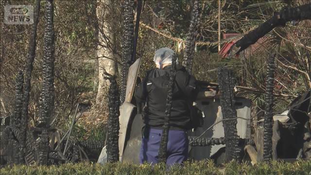 【速報】家族6人の住む住宅全焼 焼け跡から3人の遺体 千葉・睦沢町