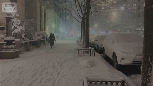 米北東部に強烈寒波 NY市で60センチ超えの積雪予想　市長が非常事態宣言