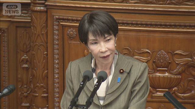 高市総理　スパイ防止法の必要性を強調　衆議院本会議