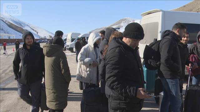 イラン 隣国トルコに逃れる住民も　日本人数人の退避も検討中