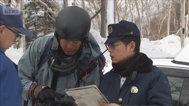 「幅200mの雪崩」男性巻き込まれる　北海道上富良野町
