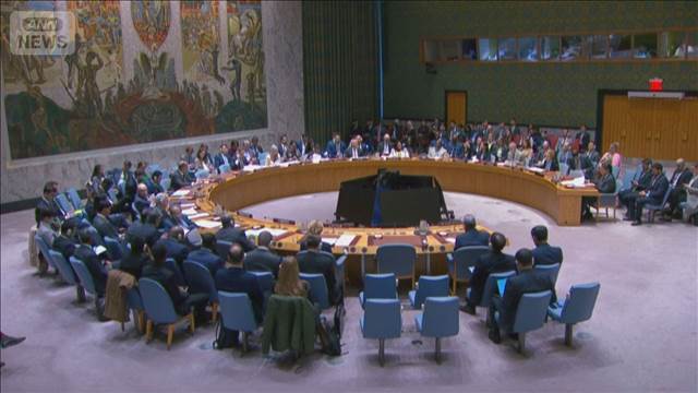 イランの報復攻撃を非難　国連安保理が決議を採択