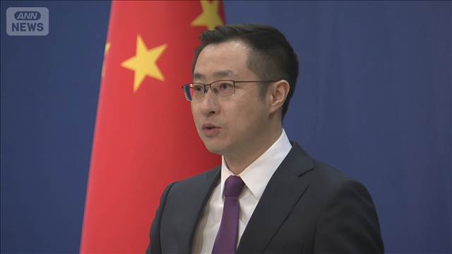 中国外務省　艦船派遣要求に明言避ける