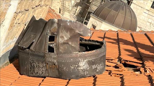 エルサレム旧市街にミサイル破片落下　「イランは聖地をも狙っている」