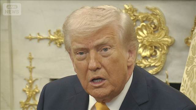 トランプ大統領 イランへの地上部隊派遣を否定　ガス田への攻撃やめるよう伝達も