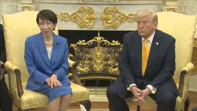 高市総理大臣「早期沈静化の必要性伝えた」　日米首脳会談でイラン情勢議論