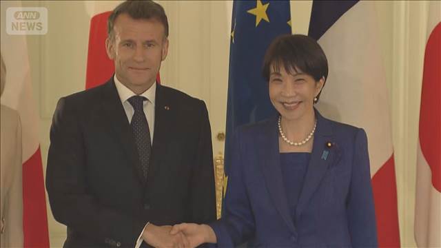 日仏首脳会談始まる　イラン情勢協議