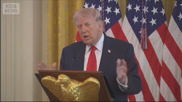 トランプ大統領　日本などを名指し ホルムズ海峡の安全確保めぐり不満示す