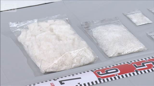 覚醒剤など縁の下に隠したか　末端価格4200万円相当