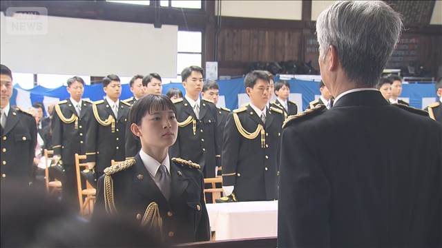 「伝統を心に刻んで」皇宮警察学校で入校式　50人が護衛官に