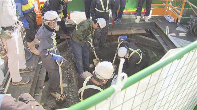 リニア新幹線　道路隆起で中断していた品川区のトンネル掘削工事を再開へ　JR東海