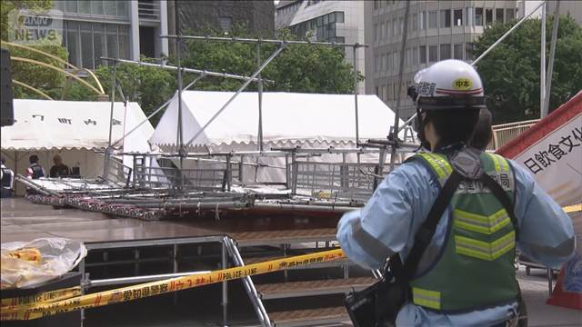 名古屋のステージで3人けが　踊り披露中にモニター倒れる