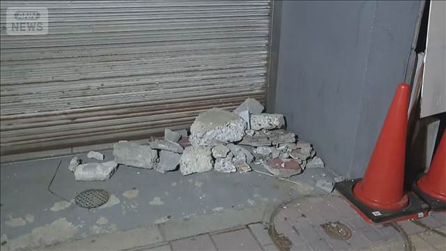 青森震度5強 各地に影響　けがや建物の被害相次ぐ