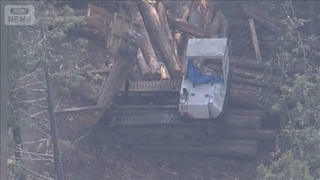 90代の男性が4トンの重機に挟まれ死亡　広島