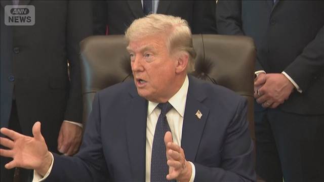 「イランに核兵器使わない」トランプ氏