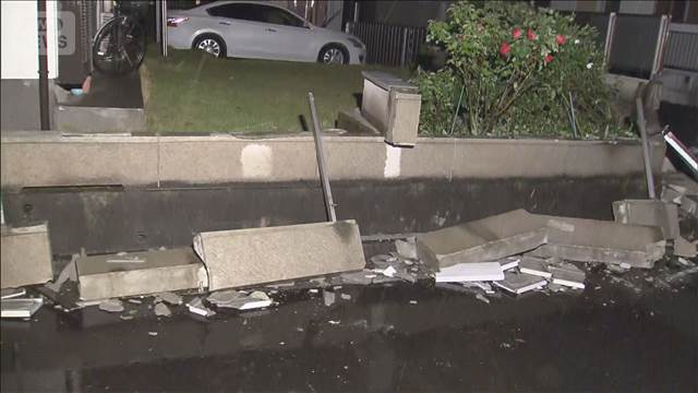 宇都宮市の突風は“ダウンバースト”　屋根瓦破損など30軒ほどに被害