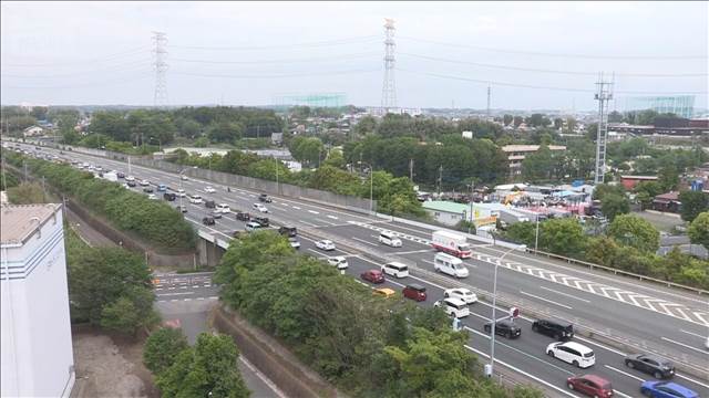 GW後半　各地で渋滞続く　高速道路下り20km超も