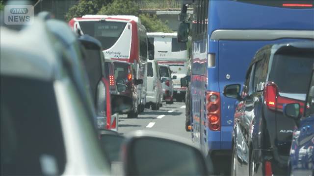 GWあと数日　高速道路上り　午後から渋滞　最大30kmの予測