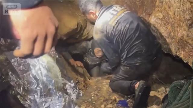 ラオス洞窟閉じ込め 不明2人の捜索打ち切り　崩落などで安全確保困難と判断