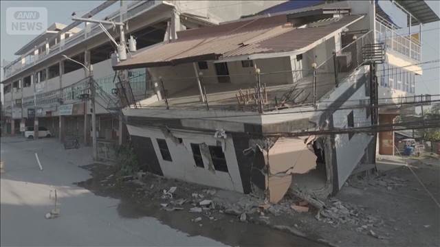 フィリピン沖の大地震 37人死亡　救助活動続く