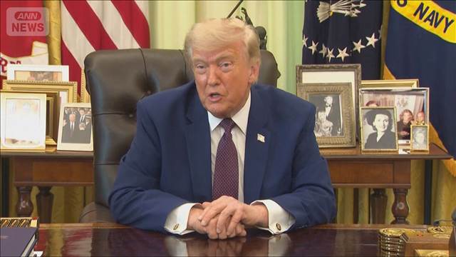 トランプ大統領 イスラエルに警告　戦闘再開なら「孤立無援に」