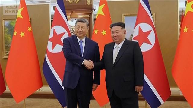 習主席　7年ぶりの訪朝を終える　核問題は両国ともに言及なし