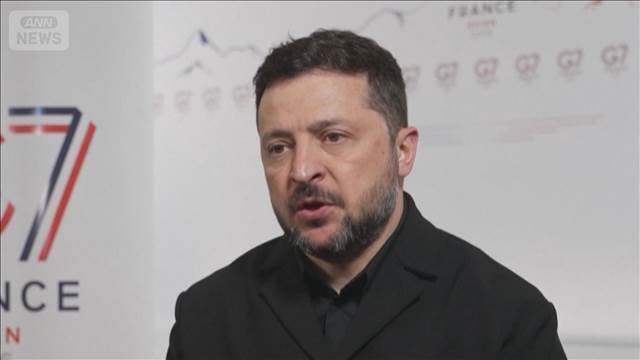 G7首脳ら ゼレンスキー氏と会談　ウクライナの平和実現のため連携へ