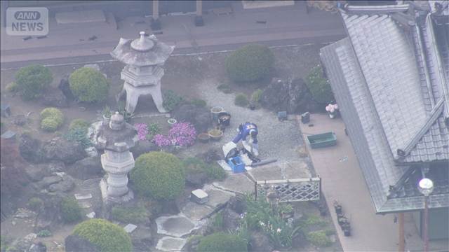 栃木・上三川町 強盗殺人事件　飼い犬殺した容疑で6人追送検