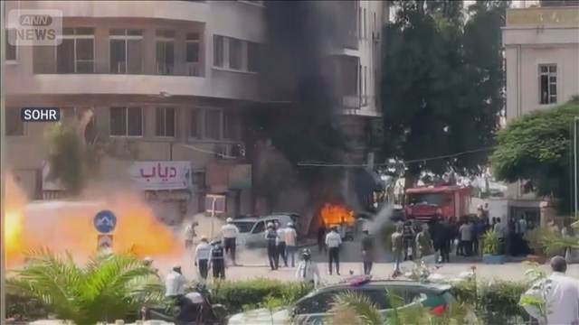 シリア・ダマスカスで爆発　18人けが　近くに宿泊の仏マクロン大統領は無事