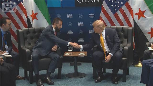 トランプ大統領　シリアの「テロ支援国家」指定解除へ　米議会に通知