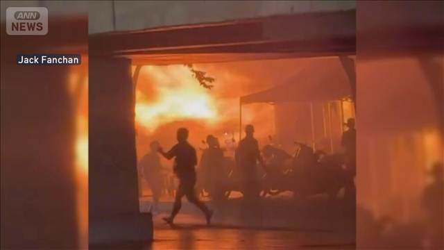28人死亡タイ飲食店火災　店が非常口を施錠か