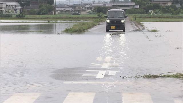 栃木・群馬で浸水や土砂崩れ 激しい雷雨でレベル5「緊急安全確保」も