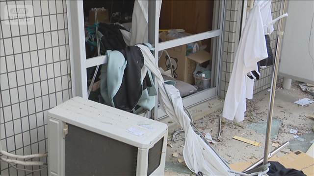市原のマンション爆発　部屋のガス栓が開いていたか　引火の可能性視野に調べ