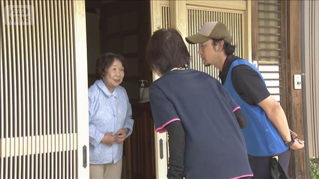 熊本地震　自宅訪問で高齢者の体調など聞き取り　実際の状況把握に課題