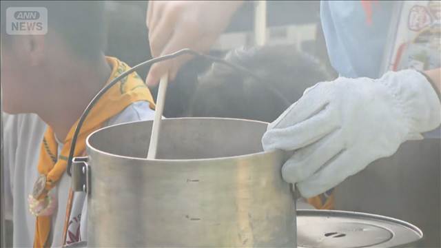 悠仁さま　広島訪問2日目　キャンプ場で朝食作り　自ら設営したテントで1泊