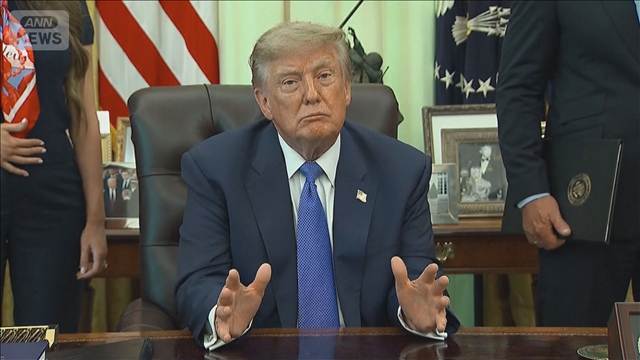 トランプ氏 　イランに対し補償要求　ホルムズ開放条件でイランに対抗