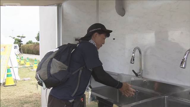 熊本地震　断水続く八代市で最新の水回り支援設備が稼働 「待ちわびていた」