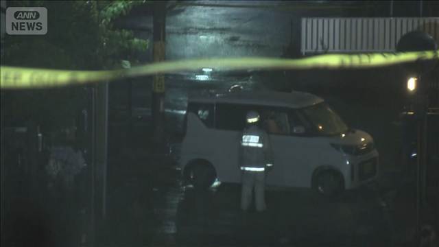 冠水した道路で車内に閉じ込め　高齢女性が心肺停止　千葉・柏市