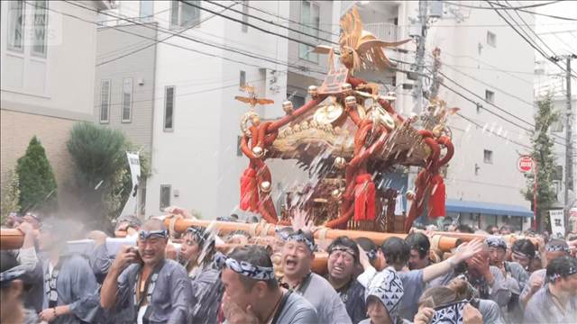 Uターンラッシュ“ピーク” 3年に1度の“深川八幡祭り”も