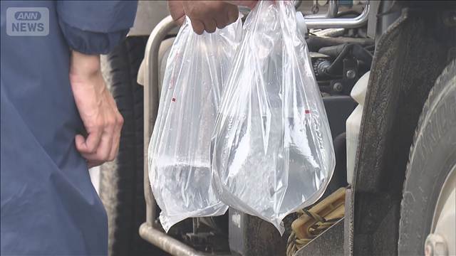 豪雨で断水した地域に給水車　復旧めど立たず「トイレとお風呂困る」